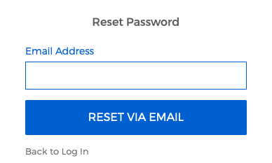 Aaron's account password reset