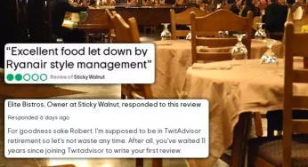 A High-End Dining Owner’s Brutal Response to A Bitter Customer’s 2-Star Critique Review