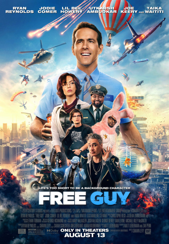 Free Guy: Where to Watch Online? Ryan Reynolds 2021 Movie