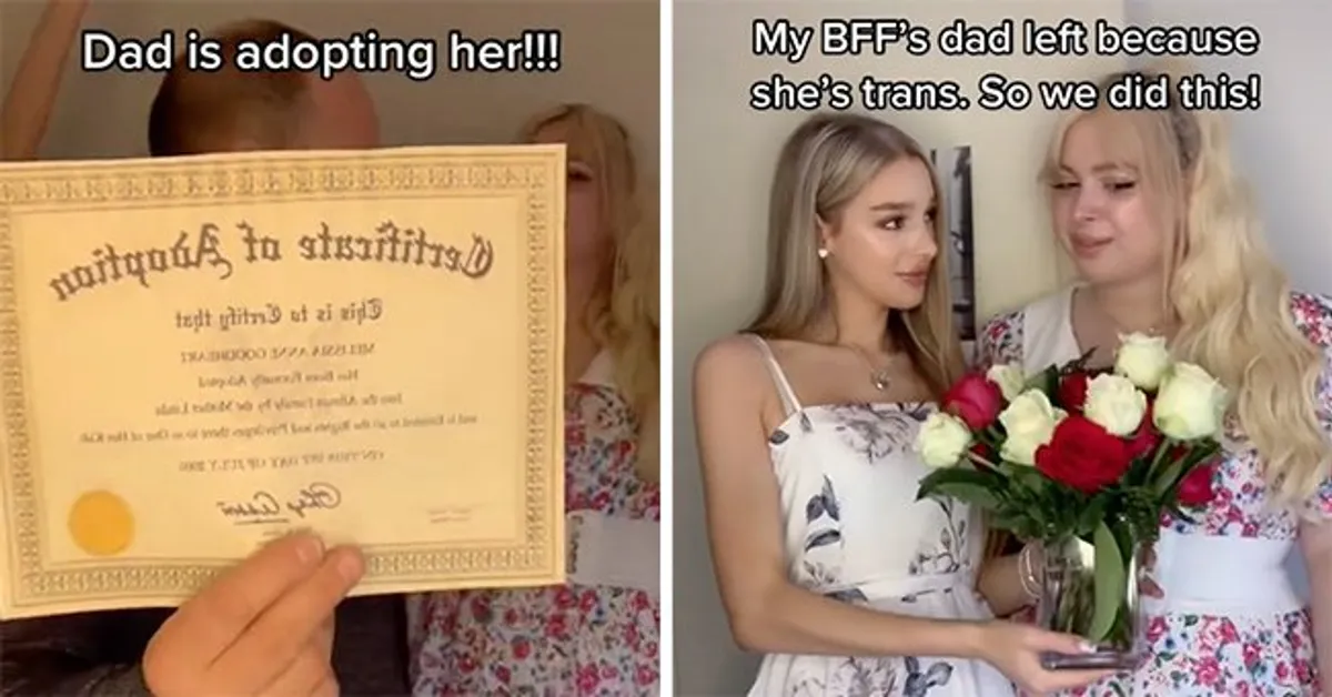 BFF’s Father Adopts Trans girl who is Rejected by her own Father