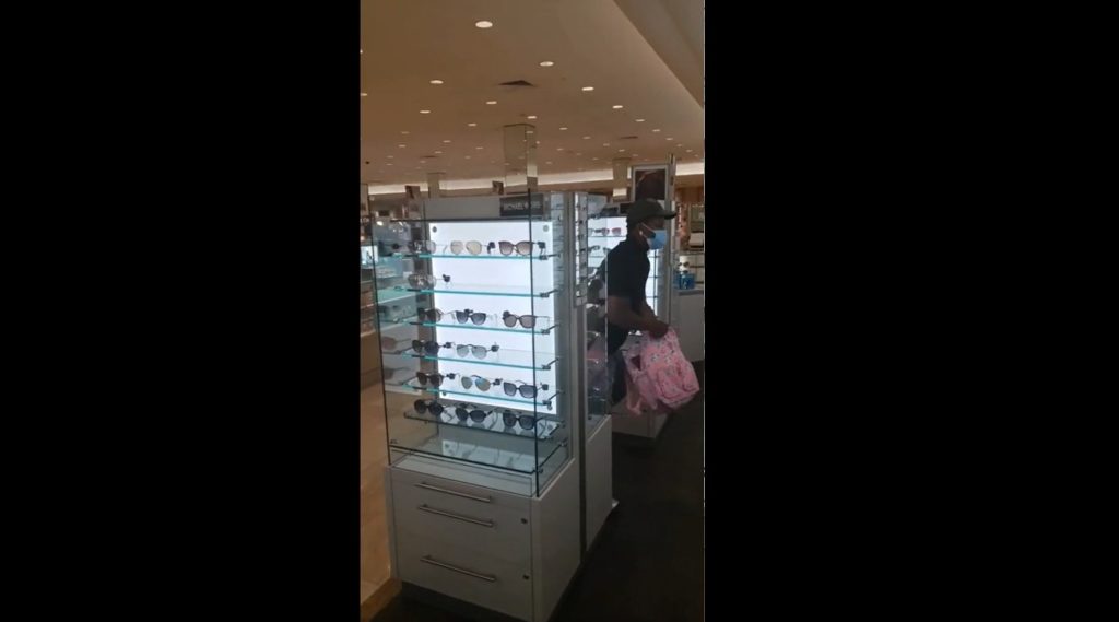 Serial Sunglass Thief Goes Viral After Worker Reveals His Pink Schoolgirl Bag On Reddit