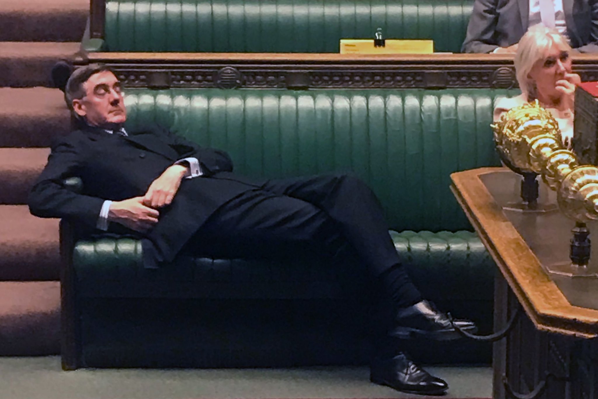 Jacob Rees Mogg Suggested MPs who wear face masks are less Hard Working! And Gets lambasted