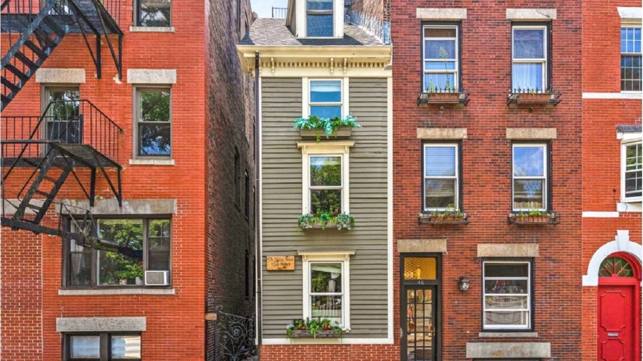 10-Foot-Wide ‘Spite House’ Sells for $1.25 Million in Boston