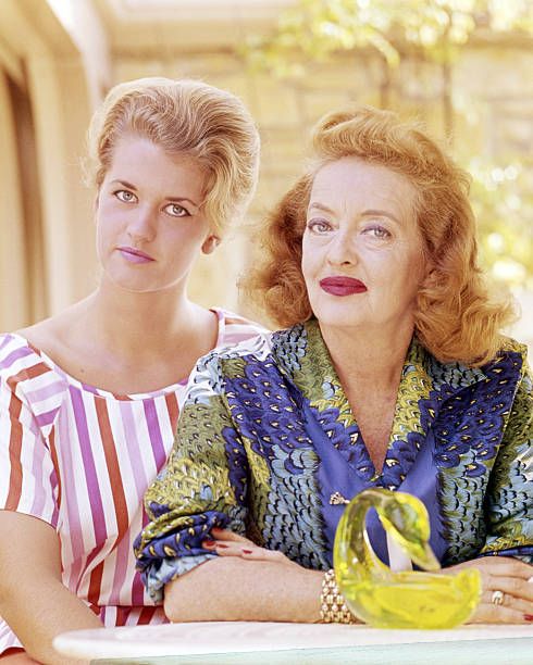 Bette Davis with her daughter Barbara Davis Sherry (later known as B.D. Hyman), circa 1965 | Photo: Getty Images
