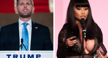 Eric Trump thinks the mockery of Nicki Minaj’s ‘swollen testicles’ story.