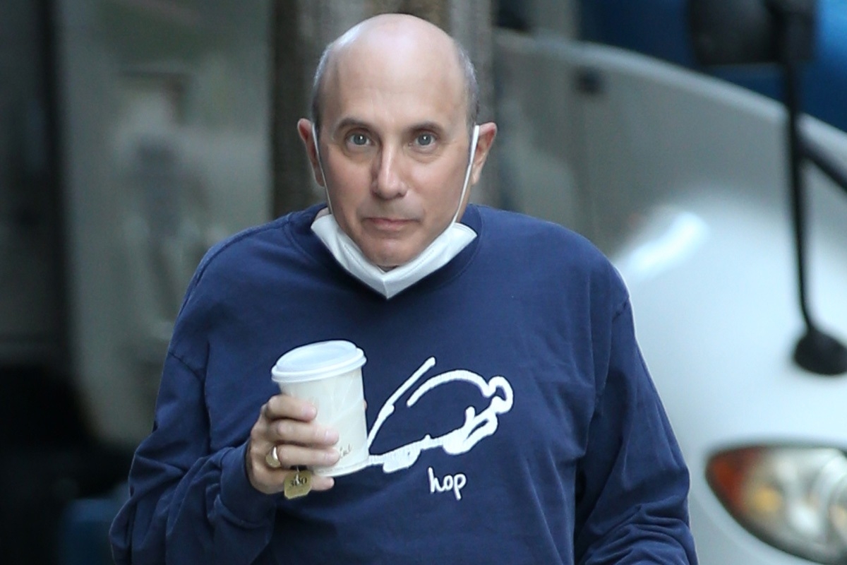 Willie Garson pictured filming final Sex And The City scenes just last month before sudden death at 57
