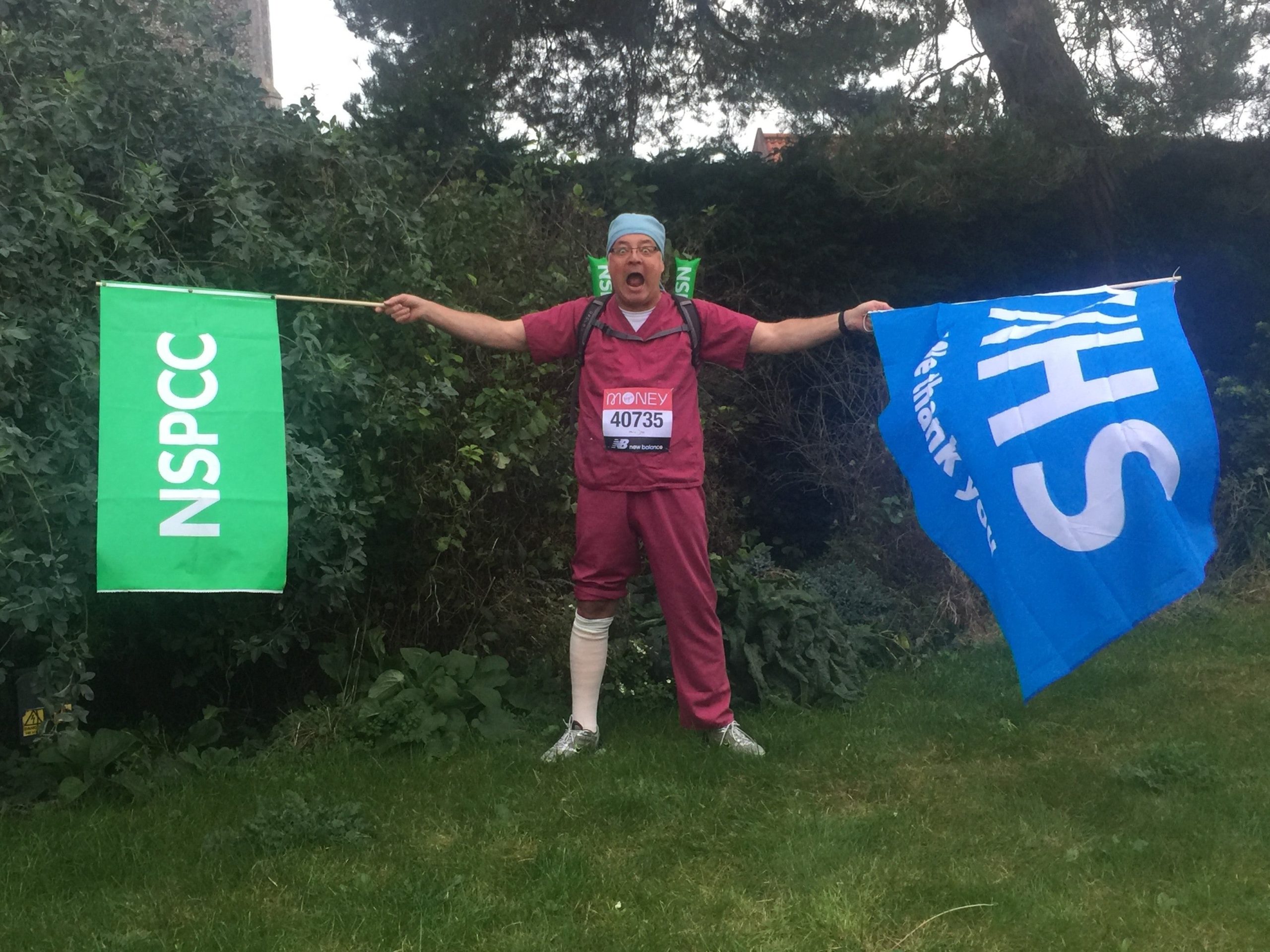 Man ready for his 26th London Marathon after fighting Covid and leg injury