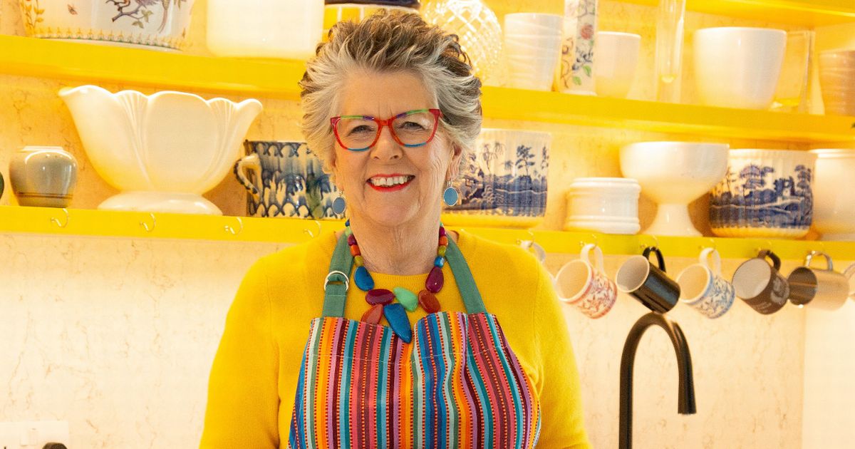 Inside Great British Bake Off star Prue Leith’s brightly coloured new home and kitchen