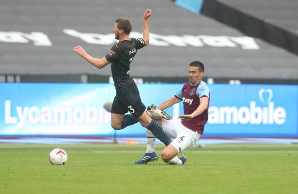 Fabian Balbuena never shirked from a challenge during his time at West Ham