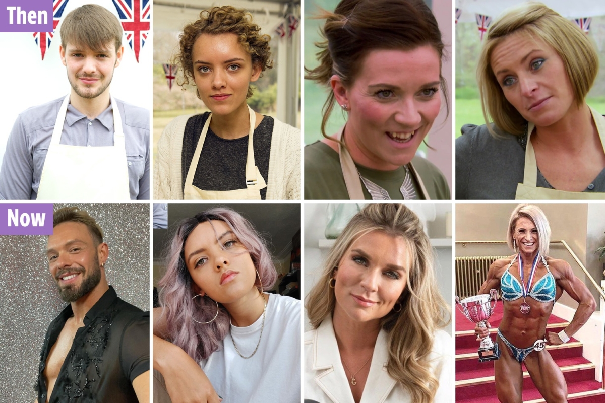 Bake Off stars look totally different years after the show