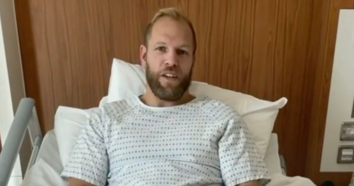 James Haskell addresses fans from hospital bed ahead of major spinal surgery