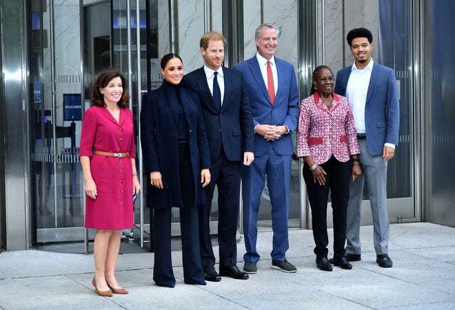 Meghan Markle, Prince Harry visit One World Observatory in NYC