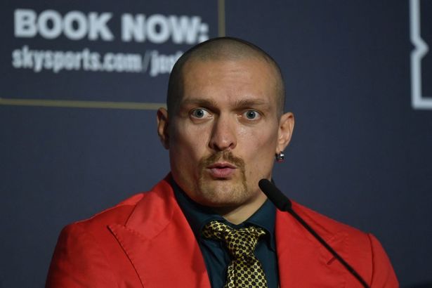Oleksandr Usyk will take on Anthony Joshua with a shaved head in north London this weekend