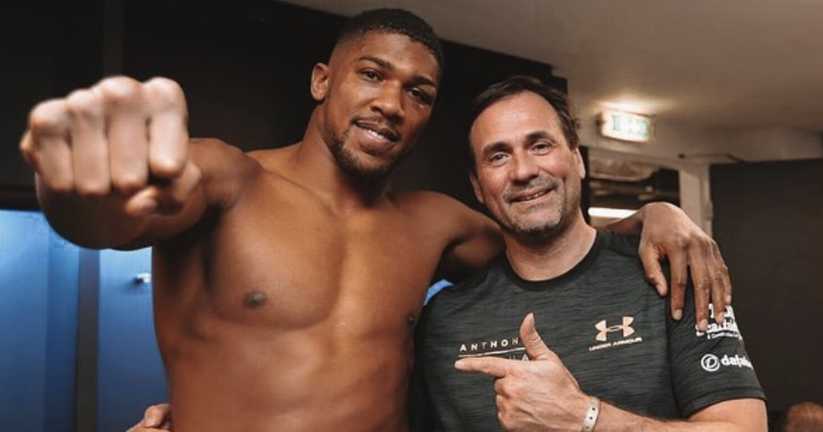Anthony Joshua’s ex-trainer knew heavyweight star was “special” after just one session