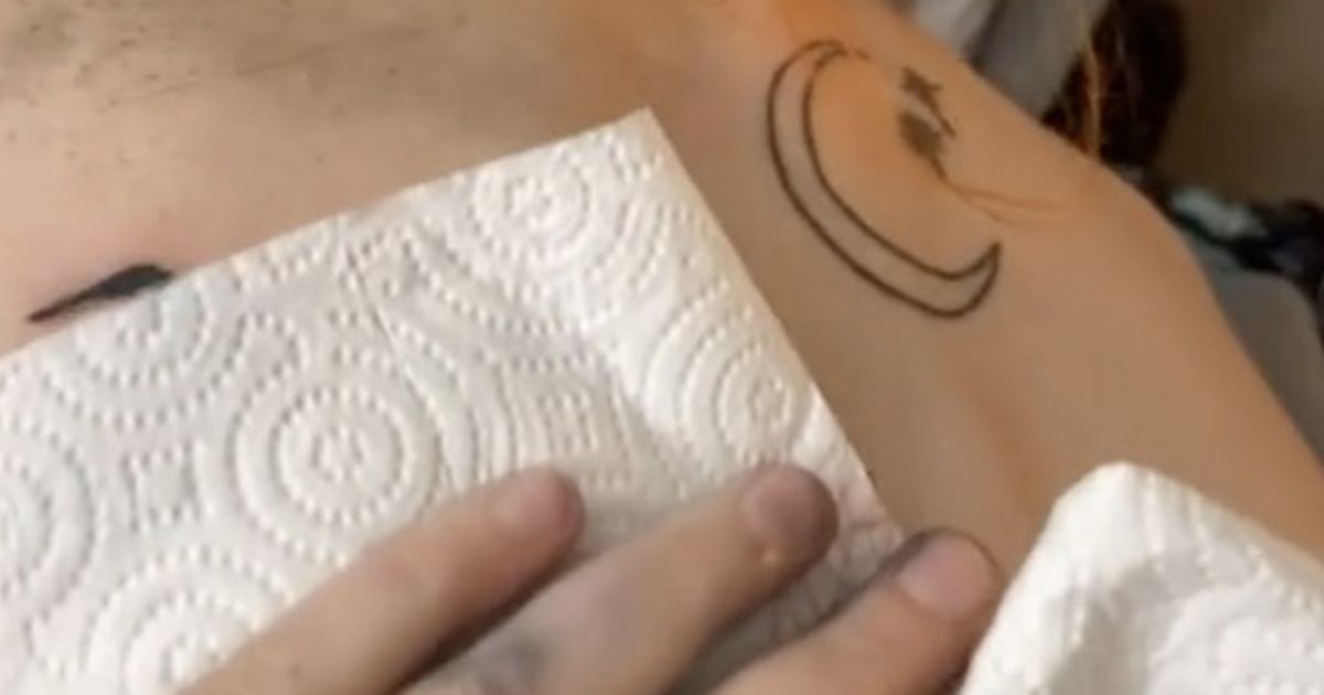 Amateur tattoo artist shares first inking and cruel trolls tell her to quit immediately
