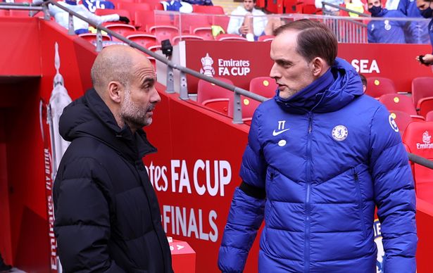 Rumours have circulated of a rivalry between Thomas Tuchel and Pep Guardiola