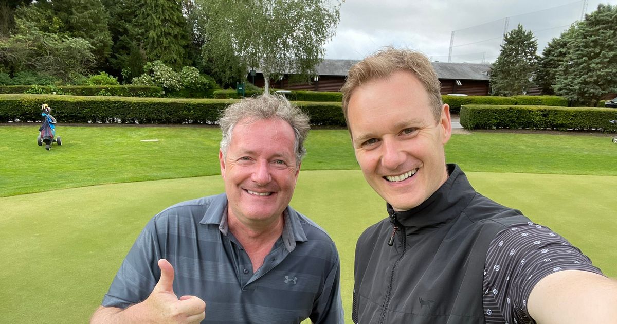 Strictly’s Dan Walker pretends not to know who rival Piers Morgan is in fresh dig