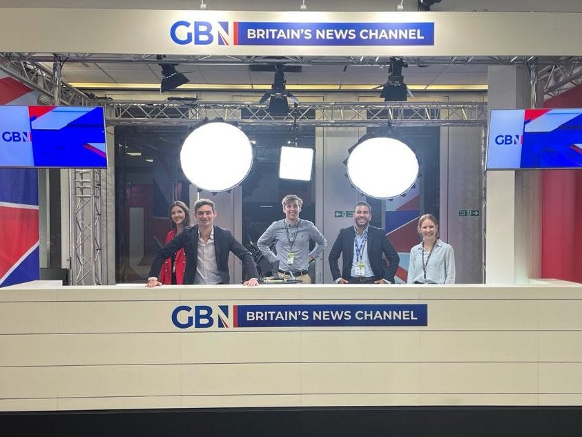 GB News has a stand at the Labour Party conference and absolutely nobody knows why