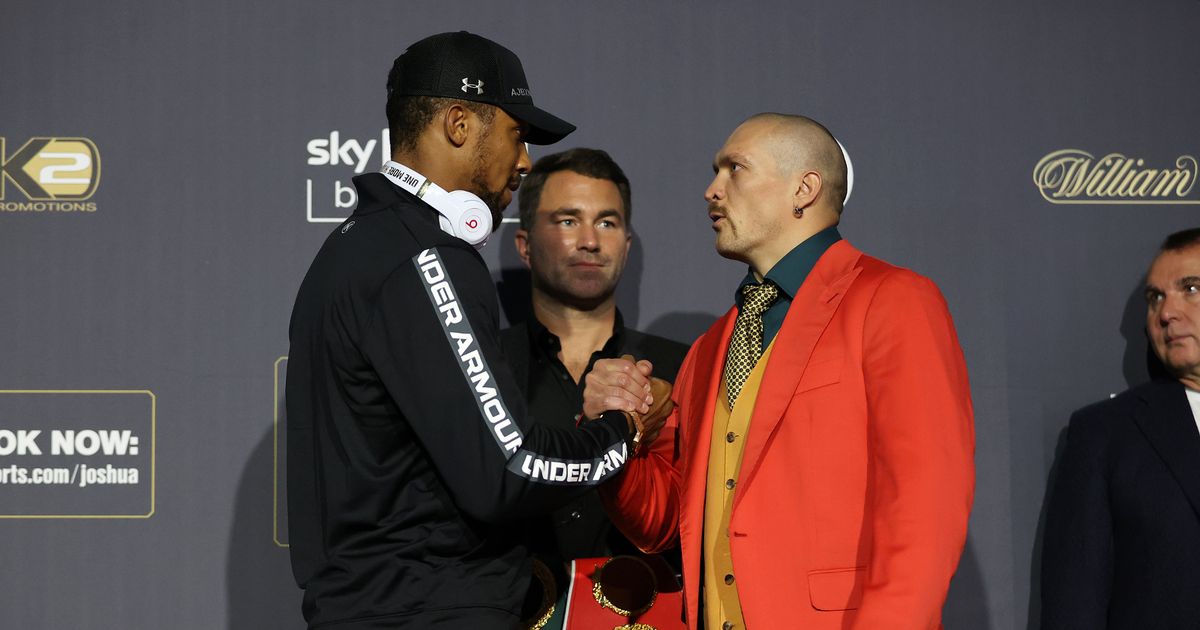 Joshua v Usyk live stream: How to watch fight online and on TV
