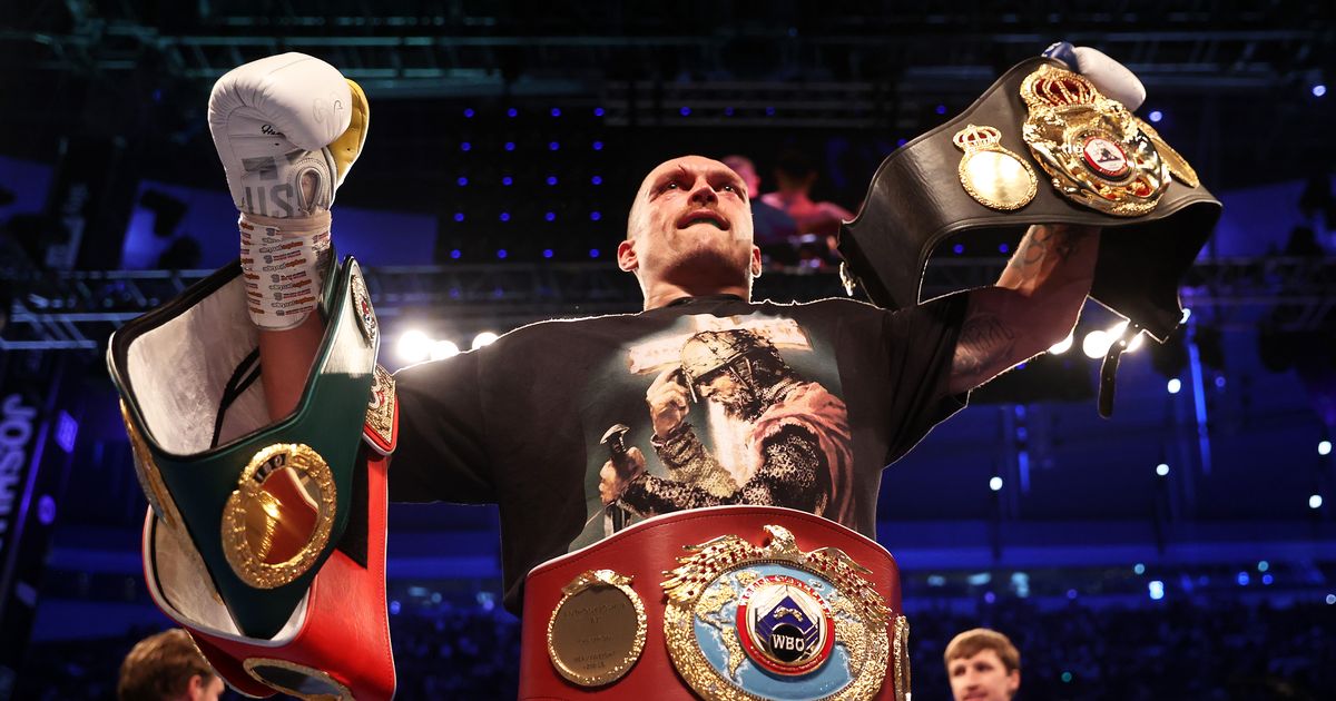 Oleksandr Usyk fight purse after outstanding win against Anthony Joshua