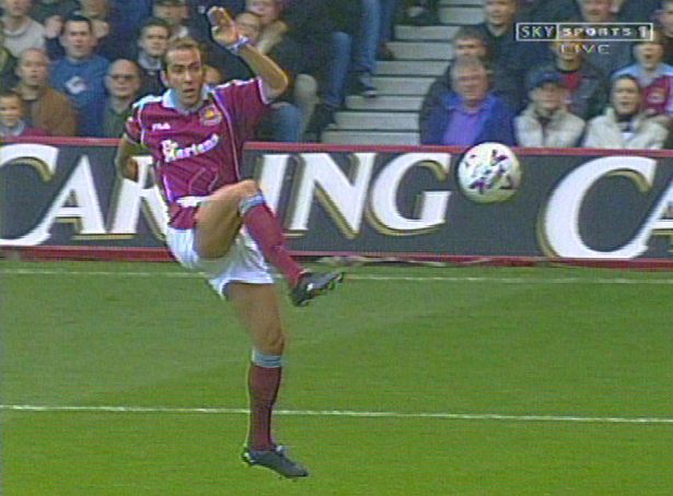 Di Canio's iconic volley for West Ham against Wimbledon is one of the best in Premier League history