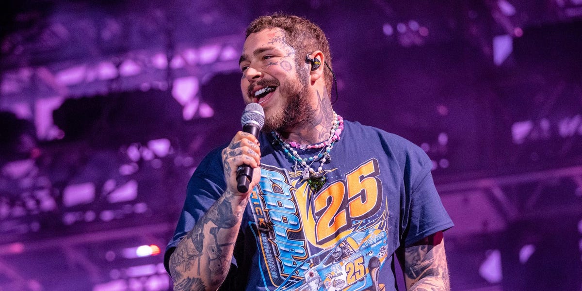 Post Malone Warned Fans About His Singing During His Gov Ball Set