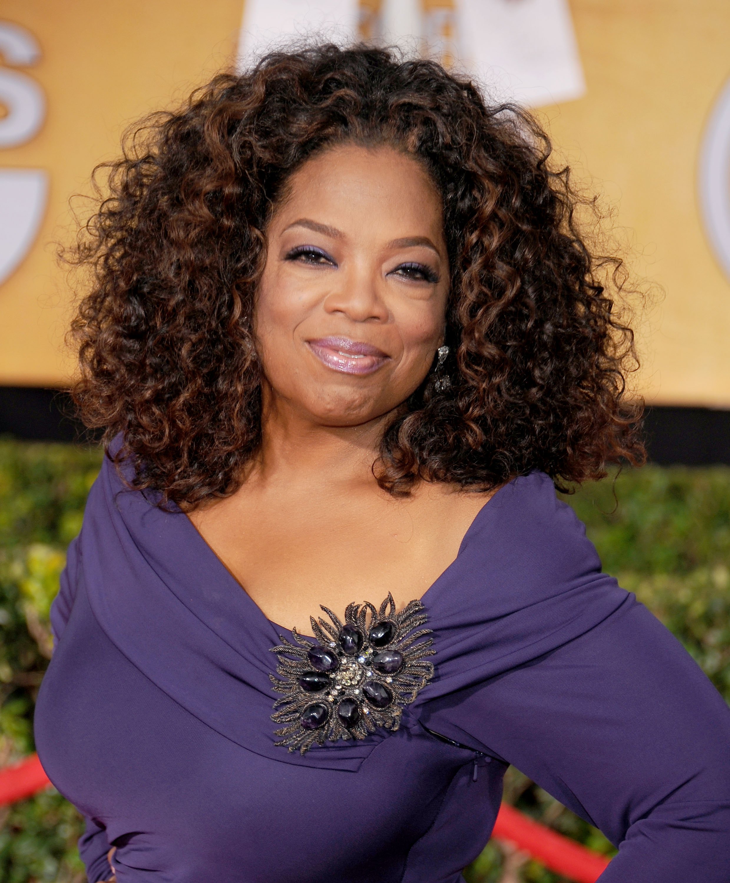 Oprah Winfrey arrives at the 20th Annual Screen Actors Guild Awards at The Shrine Auditorium on January 18, 2014 in Los Angeles, California. | Source: Getty Images