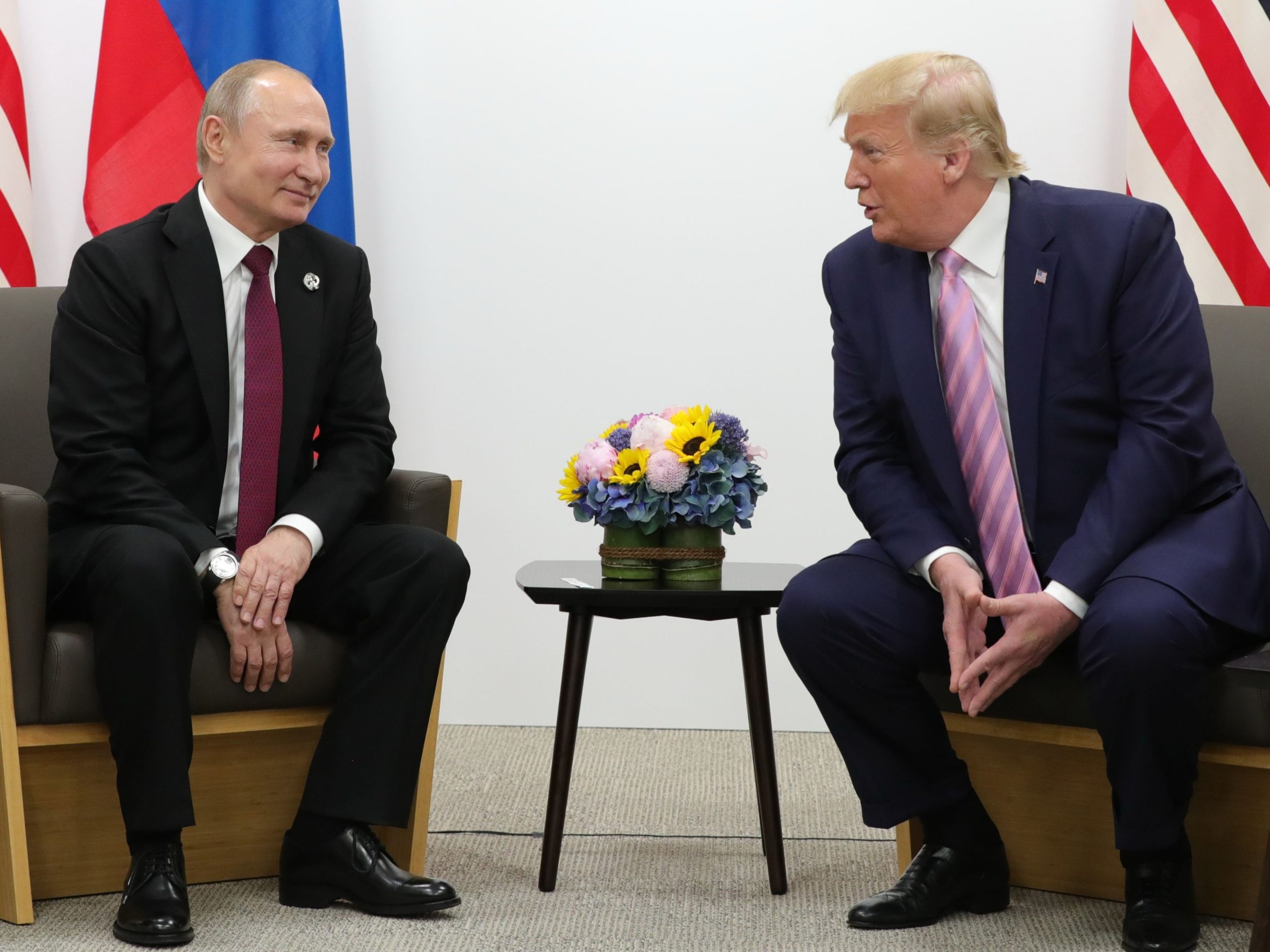 Putin allegedly tried to trigger Trump’s germaphobia by coughing in a meeting