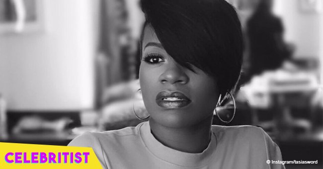 Fantasia Barrino Stuns her Fans by Flaunting in Killer Curves in Tight Burgundy Dress & Gray Jeans 3 Months after Giving Birth.