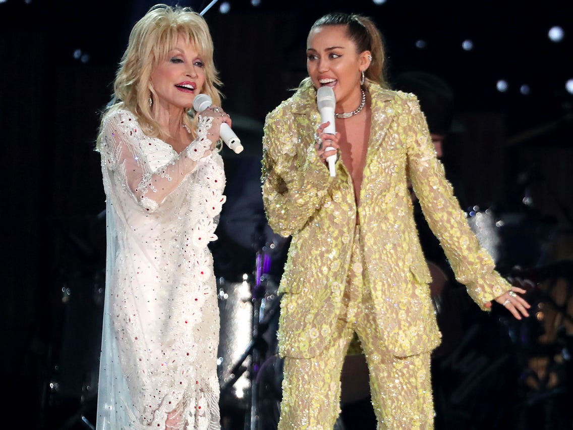 Miley Cyrus Calls Dolly Parton a ‘Godlike Figure' In Touching Essay
