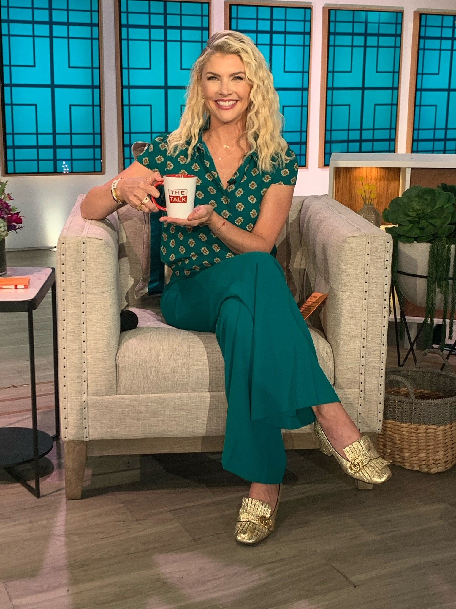 Amanda Kloots announced as a new host for season 11 of "The Talk," on December 1, 2020, on the CBS Television Network | Photo: CBS/Getty Images