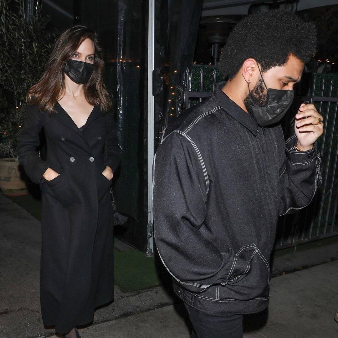 Angelina Jolie & The Weeknd Raise Eyebrows With Second Dinner Date
