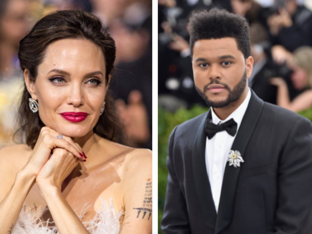 Dating Rumors are Hitting Waves as Angelina Jolie and The Weeknd leaves a restaurant together