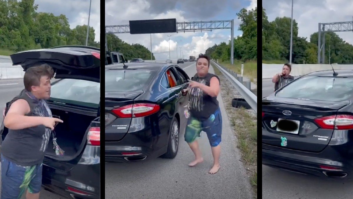 Barefoot Lyft Driver Leaves Passenger Stranded On Highway