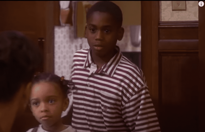 A picture of Aaron Meeks as a child actor on "Soul Food" | Photo: Youtube/movieclips