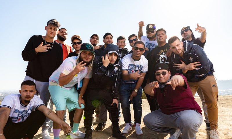 Group Portrait for Red Bull Batalla National Finals in Los Angeles, CA