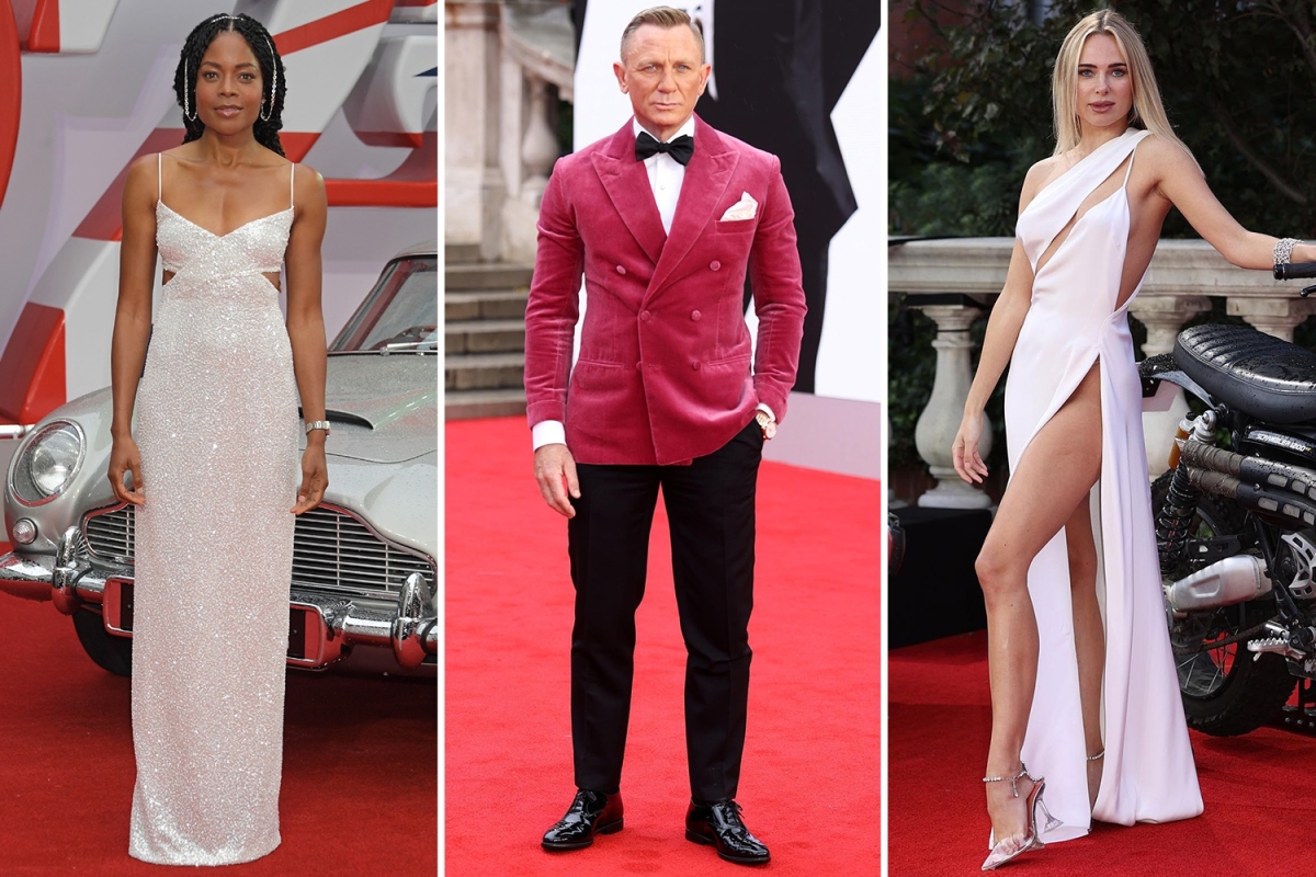 Daniel Craig looks sharp as he heads up the procession of celebs set to hit the red carpet for tonight’s Bond premiere
