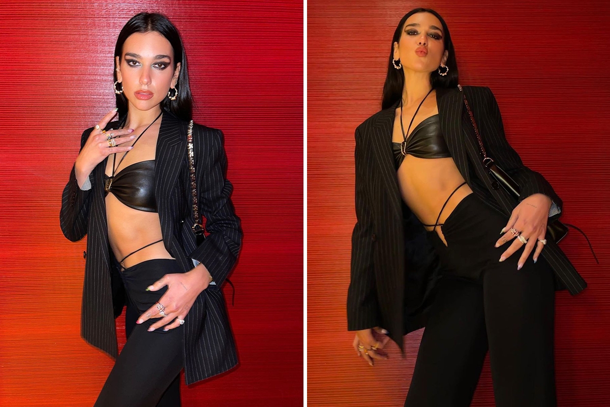 Dua Lipa sparks frenzy with trendy cutout pants as fans praise her for being an ‘alpha female’