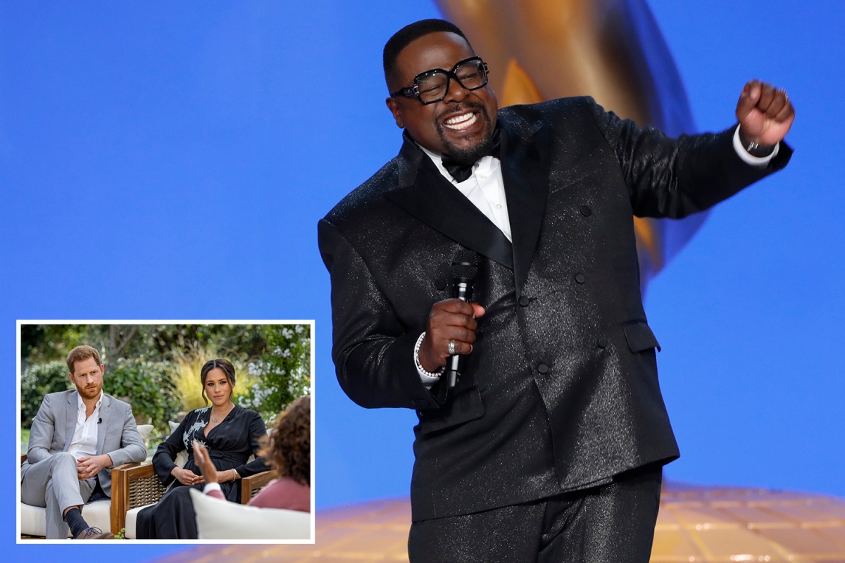 Emmys 2021 – Prince Harry and Meghan Markle humiliated as Cedric the Entertainer roasts them over Oprah interview