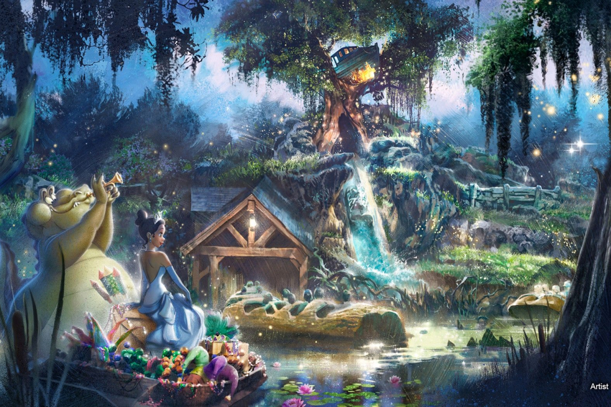 First look at Disney’s new Princess and the Frog ride replacing Splash Mountain