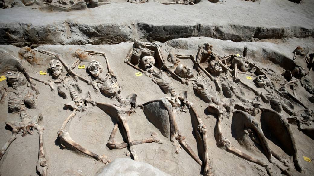 Finally the Mystery of 80 bound skeletons found in mass grave solved