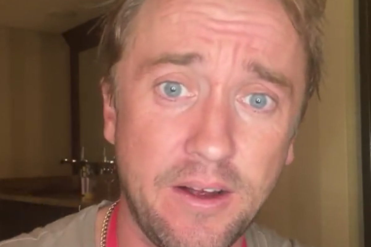 Harry Potter star Tom Felton tells fans ‘he’s on the mend’ after shock collapse on golf course