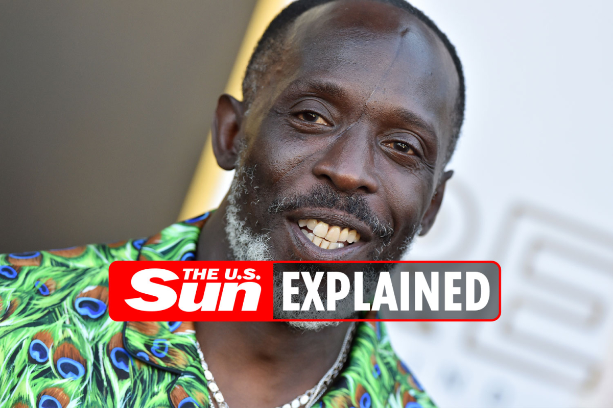 How did Michael K. Williams acquire the scar on his cheek?