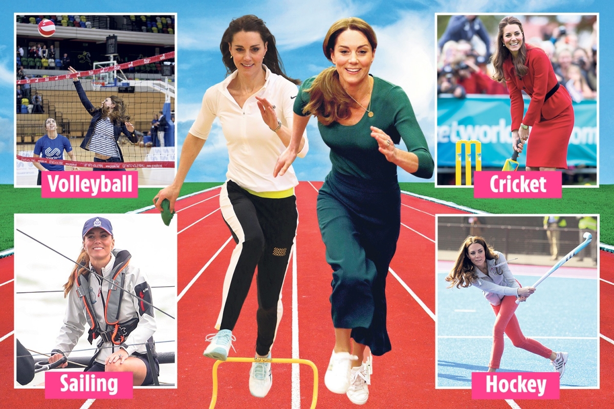 How sports-loving Kate Middleton has always encouraged Britain to go for gold