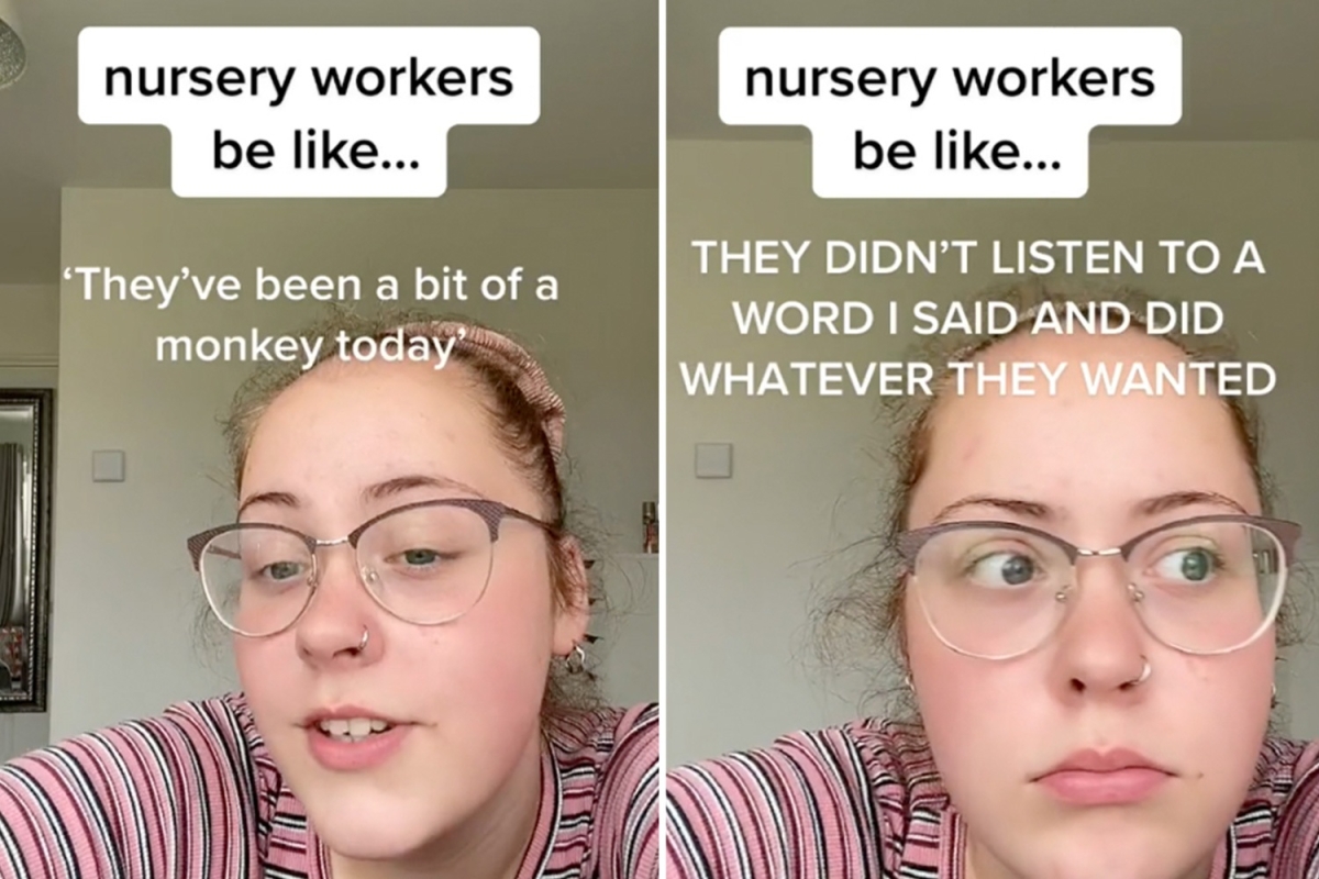 I’m a nursery worker and if I say your child’s been ‘a monkey’ or ‘very vocal’ it’s REALLY not what I mean