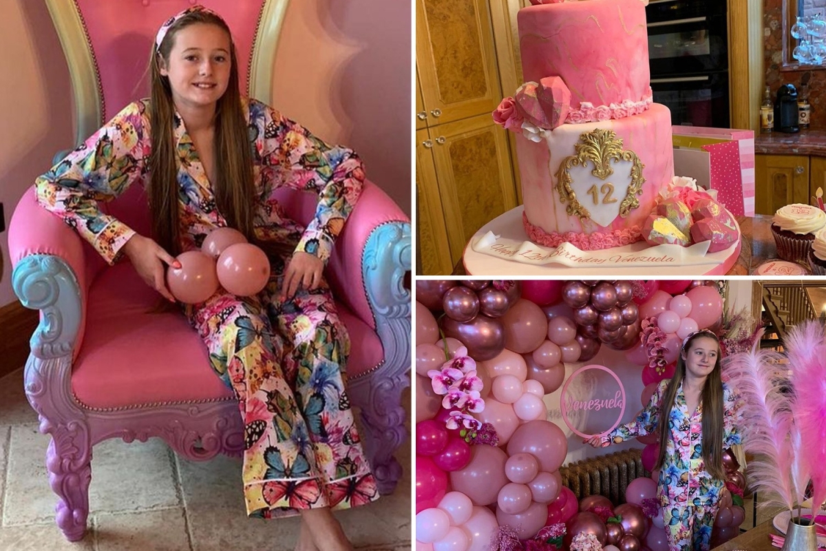 Inside Tyson and Paris Fury’s incredible 12th birthday party for daughter Venezuela