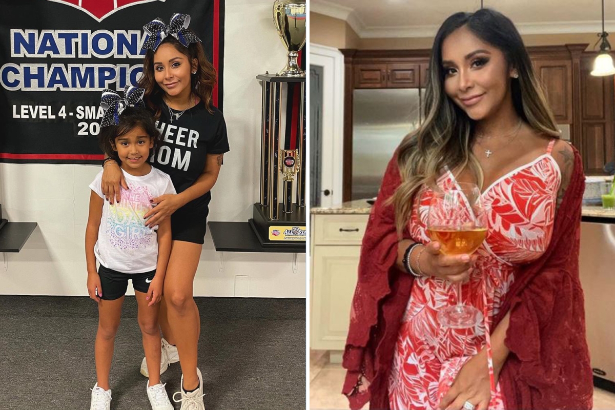 Jersey Shore fans say Nicole ‘Snooki’ Polozzi’s daughter Giovanna, 7, looks like her ‘mini-me’ in adorable new photo