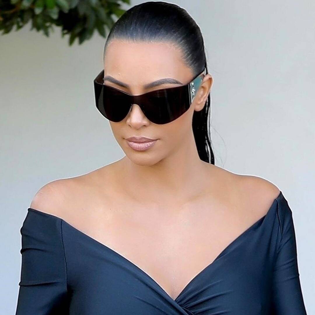 Kim Kardashian Channels Her Mysterious Met Gala Look During CVS Run