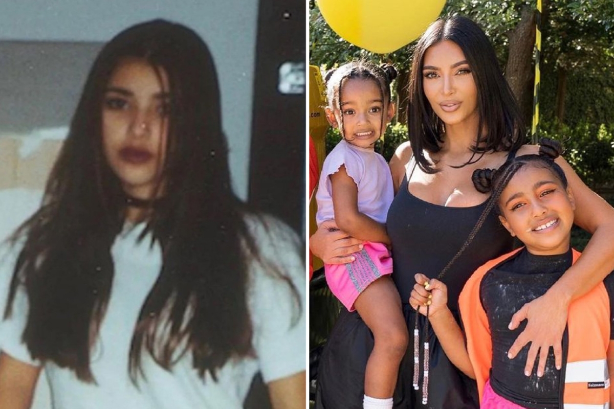 Kim Kardashian slammed as a ‘narcissist’ by fans as she ‘ignores’ two daughters in Instagram post
