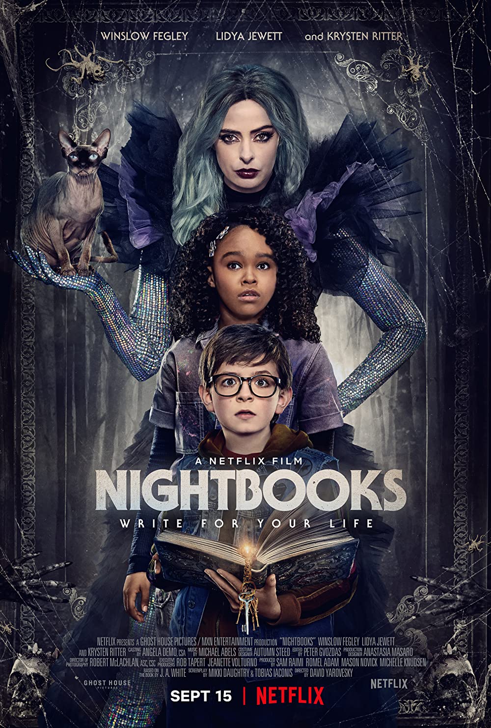 Is Netflix's Nightbooks too scary for kids?